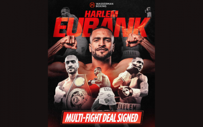 Harlem Eubank commits future to Wasserman Boxing and names his hit-list chris jr. sr. peter uncle cousin amateur career next fight how to watch channel 5 brighton