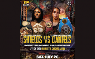 Claressa Shields set to defend undisputed heavyweight crown to Lani Daniels wiki salita promotions boxrec fight time date tv channel dazn
