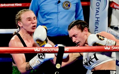 Katie Healy will challenge champion Tania Alvarez for the European super-bantamweight title boxrec wiki bcb promotions trainer gavin burrows amateur record career