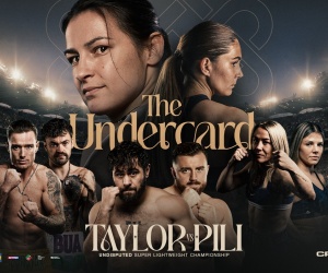 Katie Taylor vs Flora Pili full undercard announced dave allen vs Thomas carty boxrec tickets croke park dazn how to watch eddie hearn