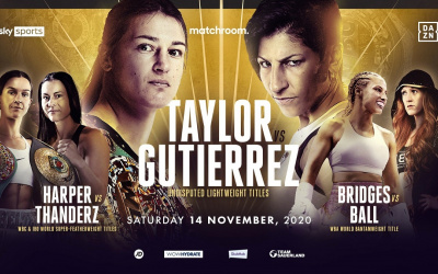 Katie Taylor tops historic women's triple header featuring Terri Harper and Rachel Ball