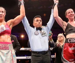 Kaye Scott and Olivia Curry draw in WBC middleweight world title thriller detroit watch full fight highlights australian boxrec wiki scores judges