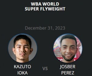 Four boxer weight world champ Kazuto Ioka kicked off his New Year eve sunday december 31st watch full fight highlights wiki boxrec celebrations with a seventh-round KO of Josber Perez tokyo pound for p 4 best top 10 inoue