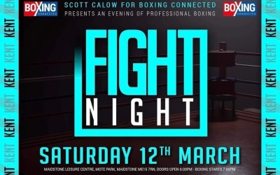 Martin Hillman and Martin McDonagh return on stacked Kent Fight Night event