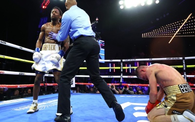 Business Handled Keyshawn Davis crushes Denys Berinchyk to capture lightweight crown