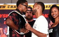 Keyshawn Davis vs Edwin De Los Santos Press Conference Notes wbo lightweight world tile fight espn how to watch quotes