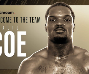 Exciting Team USA star Khalil Coe signs with Matchroom professional debut undercard Devin Haney WBC World Lightweight title defense Jorge Linares Michelob ULTRA Arena Mandalay Bay Las Vegas on Saturday May 29 live DAZN