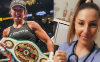 Champion boxer Kim Clavel returns to nursing during coronavirus pandemic