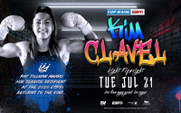 NABF light flyweight champion Kim Clavel returns to the ring on July 21