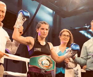 Kinga Magyar destorys Olja Kijajic to claim the WBC Francophone welterweight title boxrec