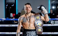 Kirk Stevens becomes two-time Midlands Area Champion after defeating Dylan Cheema watch full fight highlights youtube boxrec record professional amateur boxing super-lightweight