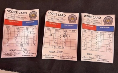 KSI vs Tommy Fury scorecards showed incorrect result unanimous decision rematch majority 57-57 56 points six rounds judges what happened tyson brother john father dad molly mae hague baby together