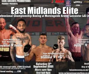 Kyle Haywood and Alex Fearon clash for vacant Midlands Area super-welterweight title boxrec fight time date tv channel undercard schedule live stream links fightzone tv