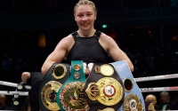 Lauren Price commits long-term future to BOXXER Lauren Price signs new promotional deal then calls for winner of Mikaela Mayer and Sandy Ryan next boxrec wiki