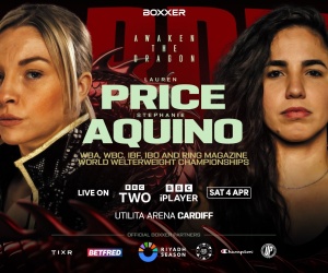 Lauren Price vs Stephanie Pineiro Aquino announced boxrec tickets april 4 cardiff boxxer watch bbc 2 iplayer boxrec wiki