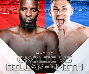 Lawrence Okolie vs Chris Billam-Smith will be this year's first stadium show in the UK boxrec oddschecker time date tv channel who wins why tale of the tape boxrec bournemouth may 27