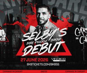 “Lightning” Lee Selby BKB debut announced jube 27 cardiff tickets wales opponent David Tetreault Mike Vazquez