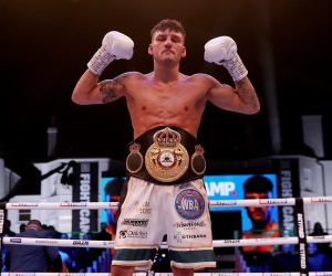 WBA World welterweight champion Leigh Wood defends against Michael Conlan boxrec fight time date tv channel dazn how to watch official announcement coming soon