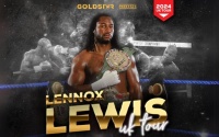 British boxing legend Lennox Lewis announces UK tour tickets maidstone goldstar promotions Great Yarmouth sheffield blackpool