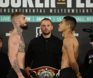 Lewis Crocker vs Jose Felix weights running order and ringwalk times live on dazn before the bell how to watch boxrec oddschecker tv channel updates results fight reports who win next matchroom boxing youtube