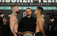 Lewis Crocker vs Jose Felix weights running order and ringwalk times live on dazn before the bell how to watch boxrec oddschecker tv channel updates results fight reports who win next matchroom boxing youtube