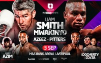 Liam Smith meets dangerous puncher Hassan Mwakinyo in September boxrec fight time date tv channel oddschecker undercard sam eggington