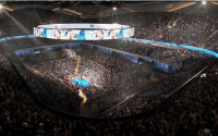 world championship boxing, NBA basketball London's Olympic Park The London Colosseum Plans for 25,000-seat arena in London fit for boxing events unveiled boxrec tony bowers peacock gym martin