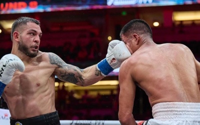 Louie Lopez calls for top 10 welterweight contender after latest win over Alan Sanchez boxrec watch full fight highlights