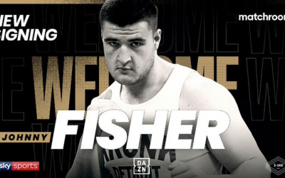 Heavyweight talent Johnny Fisher signs for Matchroom Boxing