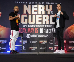 Luis “Pantera” Nery vs Brandon “Heartbreaker” Figueroa final press conference wbc world title champion boxrec who wins predictions results live oddschecker