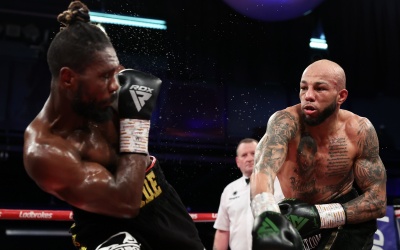 Lyndon Arthur defeats Boris Crighton to become mandatory for the IBO World light-heavyweight title opponent watch fight highlights pat barrett trainer coach gym yarde rematch