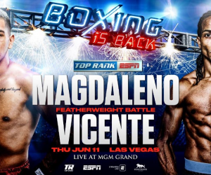 Predictions for Jessie Magdaleno vs Yenifel Vicente