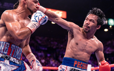 Manny Pacquiao vs Keith Thurman results report