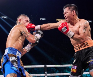 Manny Pacquiao vs Mario Barrios ends in a majority draw full fight highlights results wiki boxing boxrec watch youtube next rematch