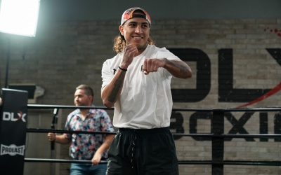 Mario “El Azteca” Barrios previews WBC welterweight title defence to Abel Ramos oddschecker fight media workout quotes predictions betting odds tips odds picks expert who wins results
