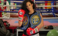 Mary Romero discusses being a mother and full-time employee with a pro boxing career ahead of European title defence wiki boxrec Maria Cecchi milan interview facts who is trainer husband Francisco Ponce