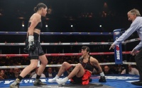 Mary Spencer faces Naomie Mannes for the WBA Interim world super-welterweight title wiki boxrec fight time date tv channel punching graces espn how to watch