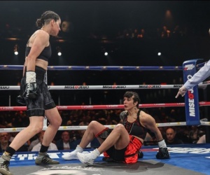 Mary Spencer faces Naomie Mannes for the WBA Interim world super-welterweight title wiki boxrec fight time date tv channel punching graces espn how to watch