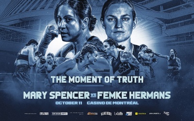 Femke Hermans defeats Mary Spencer in rematch fight time date tv channel canada who won next fight full highlights oddschecker amateur record boxing career world champion