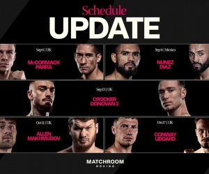 Fantastic Four - Matchroom announce their Autumn schedule including Dave Allen vs Arslanbek Makhmudov boxrec fight time date tv channel how to watch dazn predictions preview