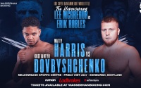 Unbeaten heavyweight Matty Harris faces Kostyantin Dovbyshchenko on the McGregor-Robles undercard fight time date tv channel 5 live stream links boxrec moses itauma ukraine amateur record career
