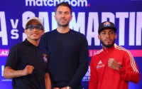 eddie hearn Mauricio Lara vows to take his frustrations out on Jose Sanmartin and promises he won't make it past six rounds boxrec dazn matchroom boxing leigh wood wba fight world title josh warrington