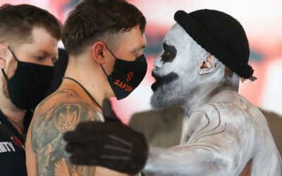 Oleksandr Usyk vs Dereck Chisora- official weights and running order