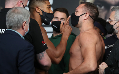 Anthony Joshua vs Kubrat Pulev- Official weights and running order ahead of world heavyweight clash