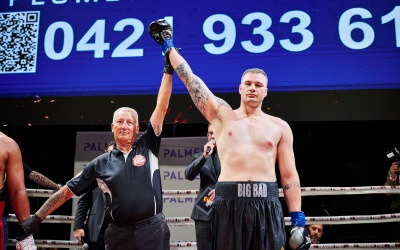 michael "Big Bad" Bazley challenges "The Pilgrim" for heavyweight honours at Thunderdome 54 boxrec how to watch fights highlights ko knockout