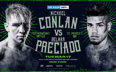 Shakur Stevenson vs Marriaga and Michael Conlan vs Belmar Preciado cards postponed