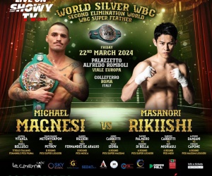 How to watch Michael Magnesi vs Masanori Rikiishi WBC Silver Super Featherweight title fight predictions cost price uk dazn subscription boxrec