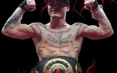 Michael Magnesi IBO intercontinental title boxer