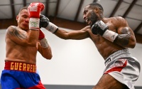 Mickey Bey stops former world champ Oscar Escandon boxrec fight highlights watch Dariial Kuchmenov vs Diuhl Olguin king david garcia