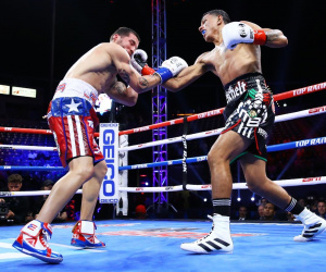 Miguel Berchelt vs Jason Sosa report result KO fourth round watch 4th 4